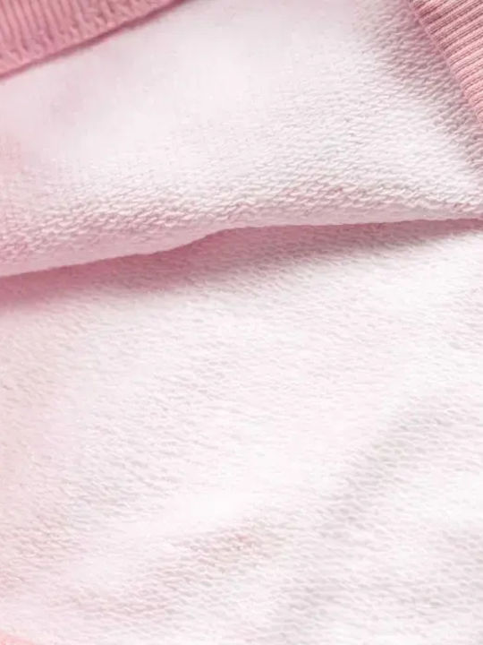 Kids Sweatshirt with Pink Hood