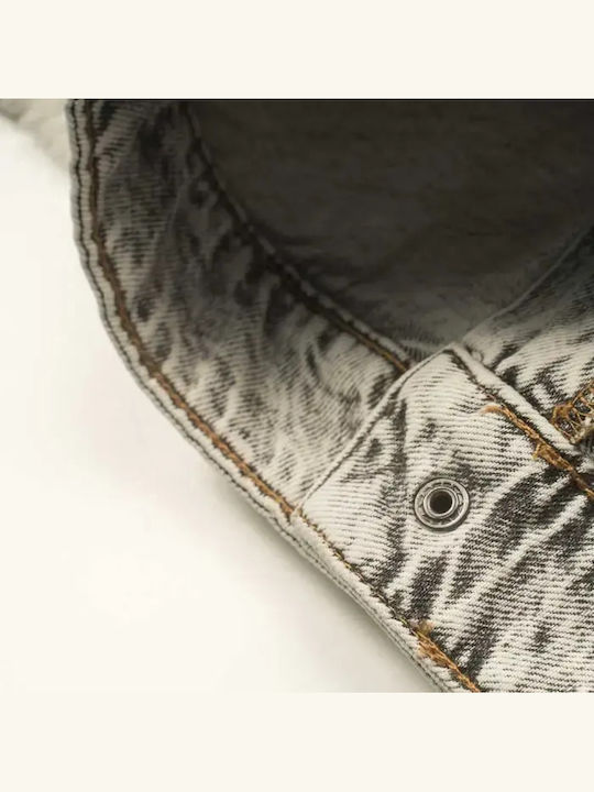 Kids' Denim Skirt Gray