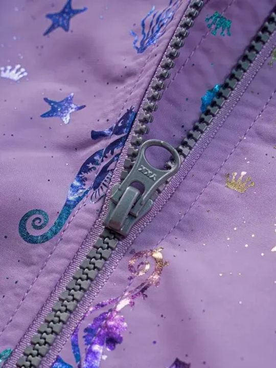 Kids' Casual Jacket with Hood Orchid Bloom