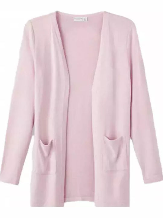 Cardigan pentru copii Tricotat Roz