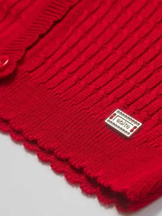 Kinderstrickjacke ROT