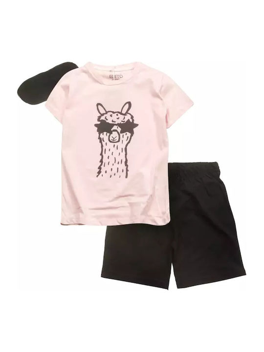 Evita Kinder Schlafanzug Sommerlich Pink