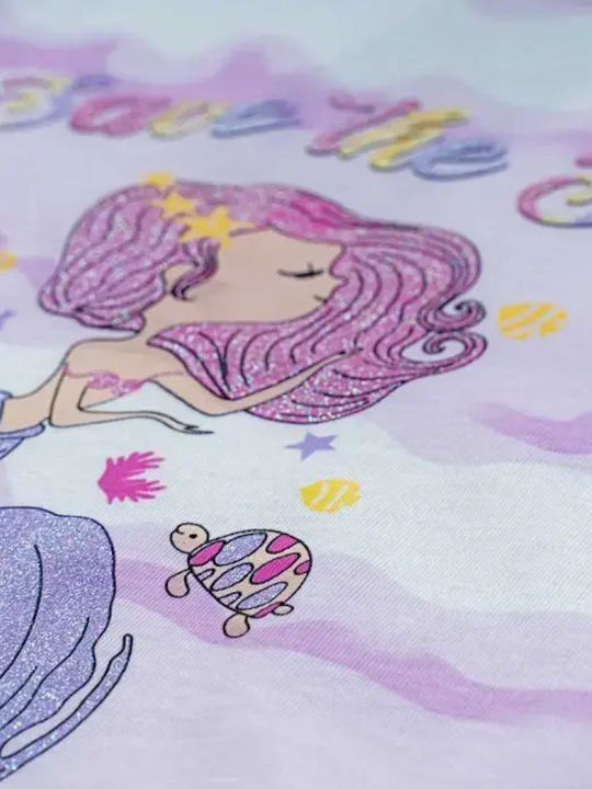Evita Kids' Pajamas Summer Lilac Save The Seas