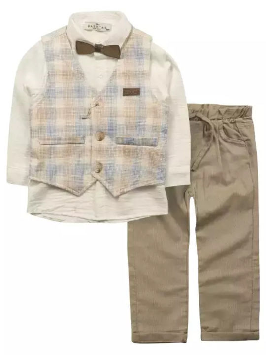 Kinderbekleidungssets Sommer 4 Stück Weiß