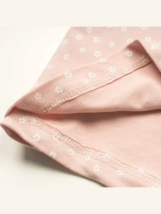 Kids' Set with Leggings Summer 3pcs Pink