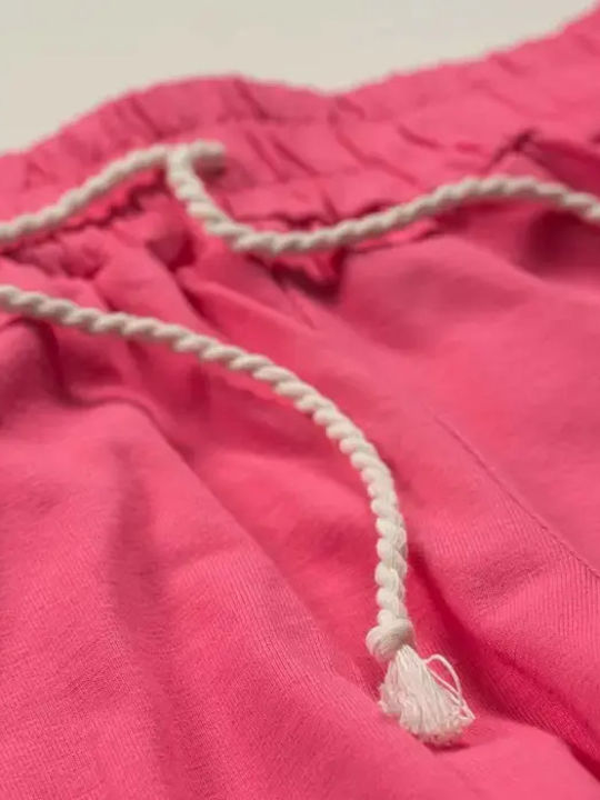 Kids' Set with Shorts Summer 2pcs Fuchsia
