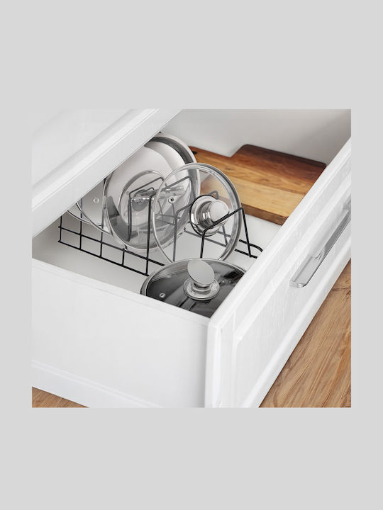 Orion Sink Strainer Metallic Black 34.5x14x19cm