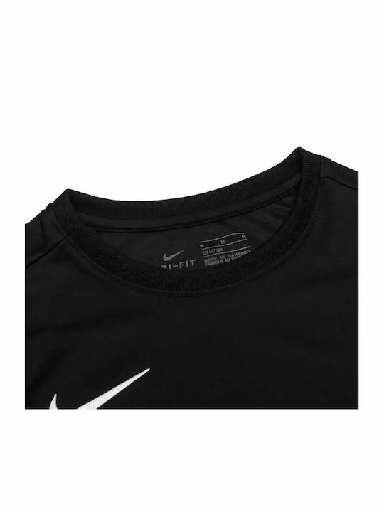 Kids' T-shirt Dri-Fit Black Dry Park VII