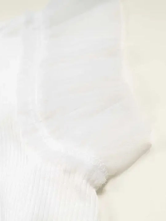 Kids Top Short-sleeved White