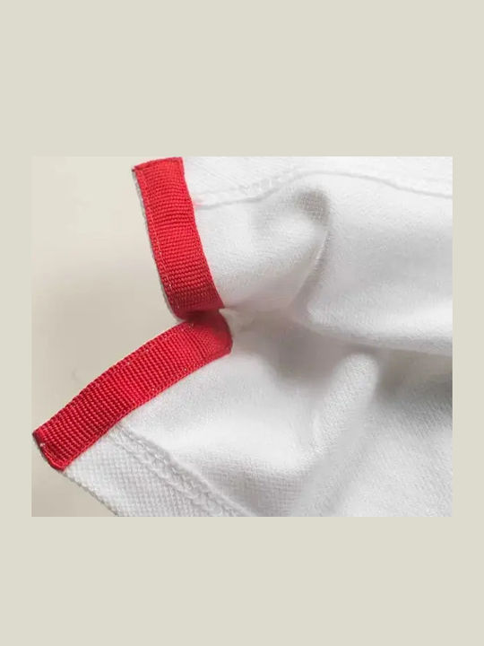 Παιδικό Polo Κοντομάνικο Λευκό