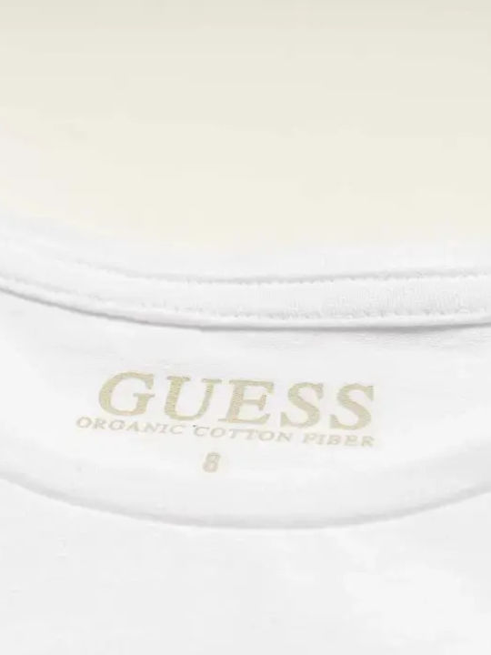 Παιδικό T-shirt Pure White Teen Blouse with Strass