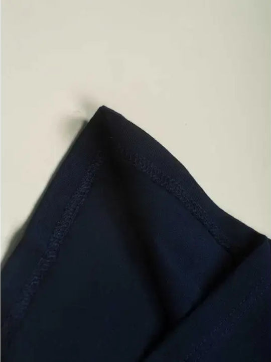 Kids Short-Sleeved Top Dark Blue