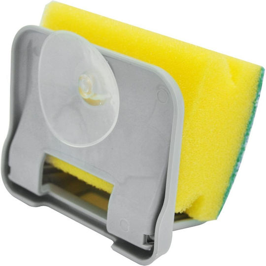 Excellent Houseware Schwamm-Halter aus Kunststoff Grau 8x6cm