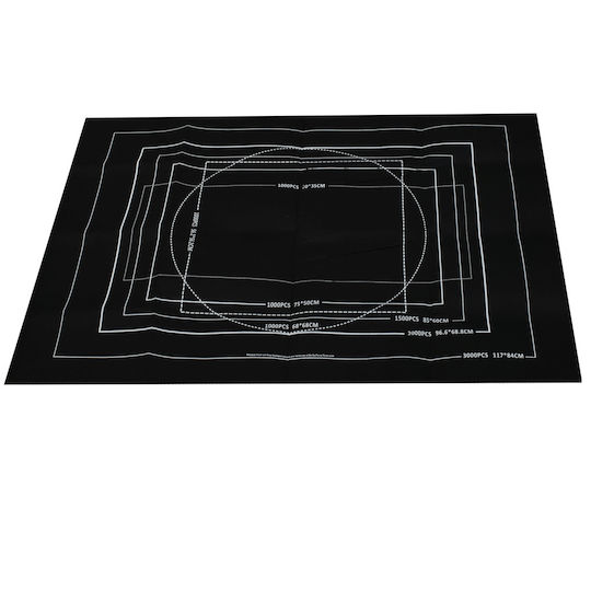 Covoraș Puzzle Zola 1500 3000 Piese Ghid Imprimat Dimensiuni 4 Recipiente de Sortare Suport Gonflabil Pompă Curele de Fixare Poliester 140 X 100 Cm
