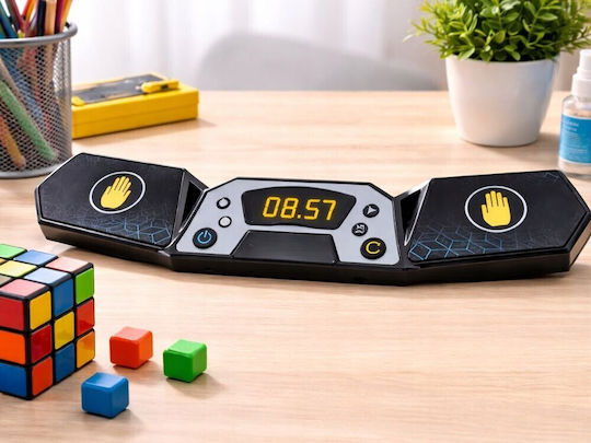 Cronometru Speedcubing Zola Cube Antrenament Jocuri Logice Funcție Salvare Record Negru Argintiu