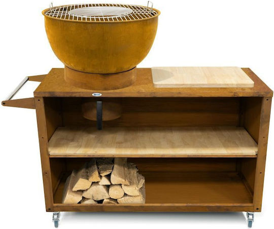 Heat Trolle Hbbq.005r Rusty Garden Kitchen Brown