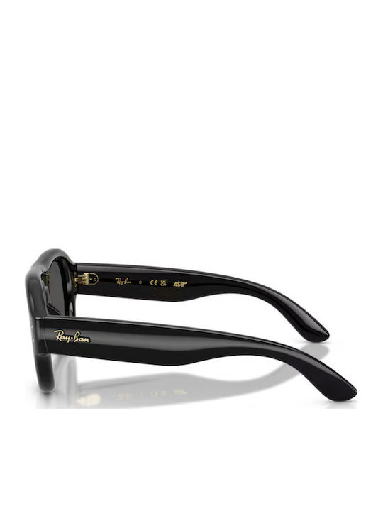 Ray Ban Γυαλιά Ηλίου Μαύρα με Κοκκάλινο Σκελετό