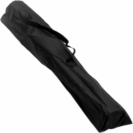 Folding Aluminium Beach Director Chair Black 80x50x80cm