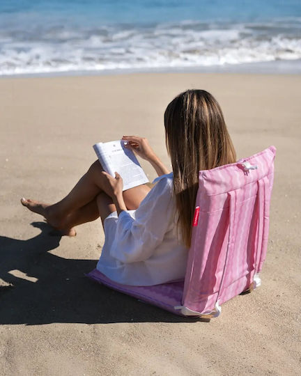 Flamingueo Beach Chair Pink Waterproof 103x45x7cm