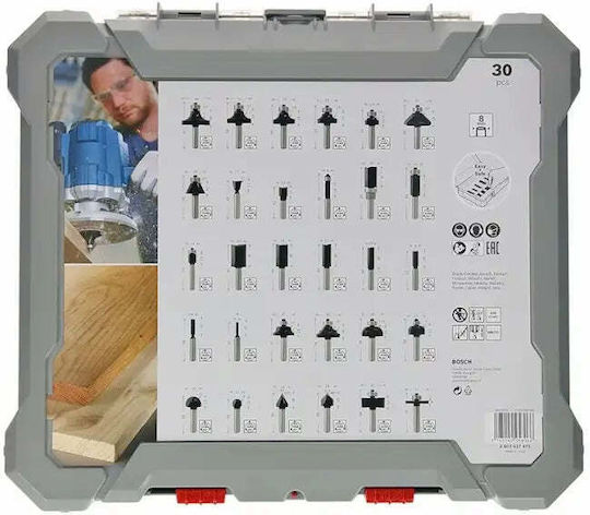 Bosch 2607017475 Accessory Set 30 Pieces