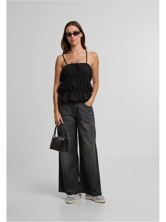 Damen Unterwäsche Top Schwarz
