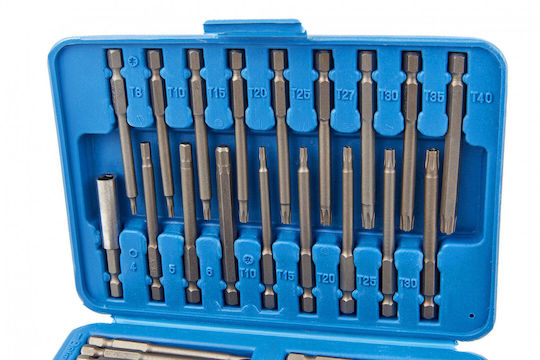 Set Schraubendreher-Bits Bohrmaschine Lange 50 Stück
