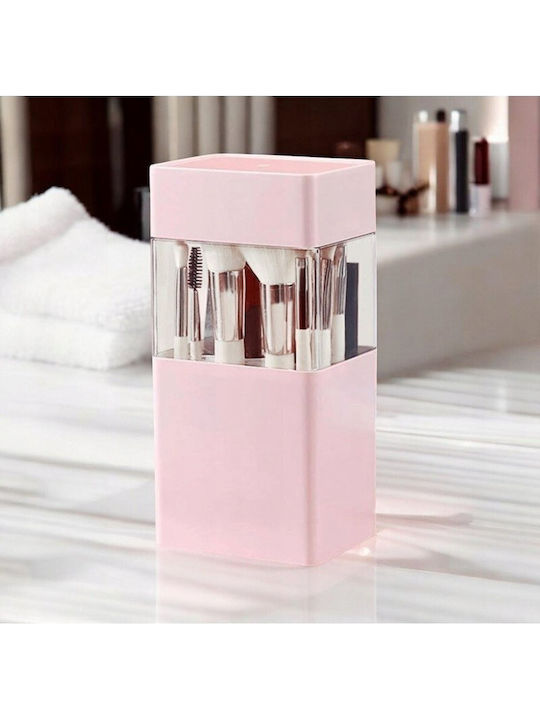 ecarla Cosmetics Organization Base With Pink Dividers 22x10.5x8cm