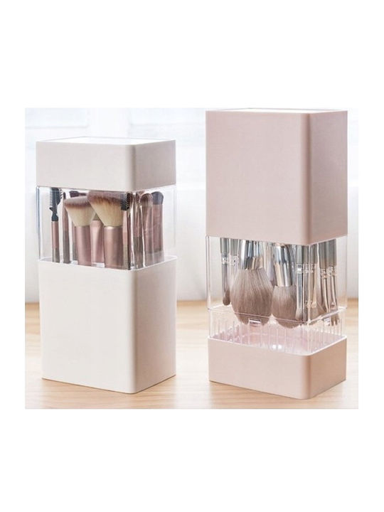 ecarla Cosmetics Organization Base With Pink Dividers 22x10.5x8cm