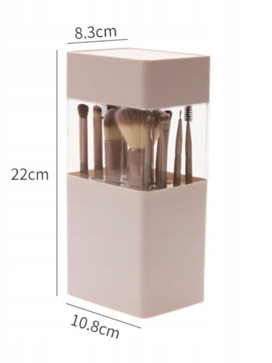 ecarla Cosmetics Organization Base With Pink Dividers 22x10.5x8cm
