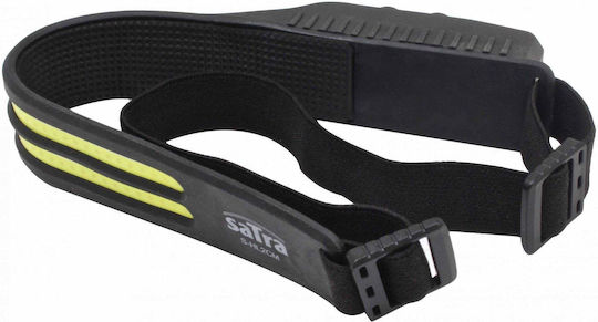 Satra Rechargeable LED Head Flashlight IPX4 with Maximum Brightness 350lm