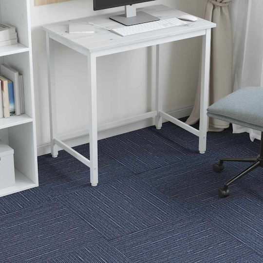 vidaXL Set Plastic Floor with 4 Tiles L50xW50cm Blue