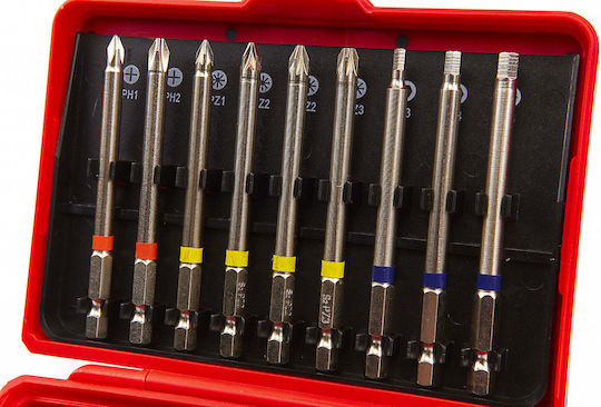 HBM Machines Inbusschlüssel Set Extra Lang 18 Stück