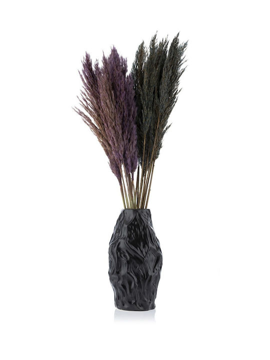 HowHomely Decorative Black Ceramic Vase
