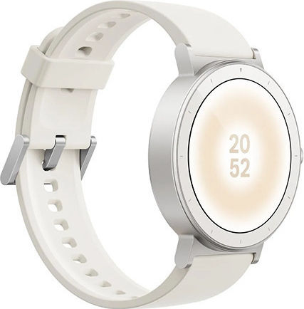 Realme Smartwatch S5 Keramik 46mm Wasserdicht Mit Herzfrequenzmesser Sand Weiß M/L