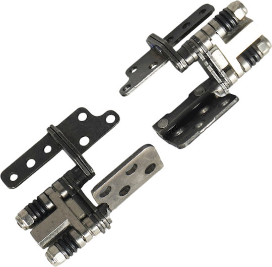 Laptop Hinges Bracket Set MSI Summit E14 Flip Evo A12m A12mt A13mt Ms-14f1 Ms14f1 E2m-4f11611-g60 E2m-4f11711-g60 Left & Right No Brackets Code 1-hng0871
