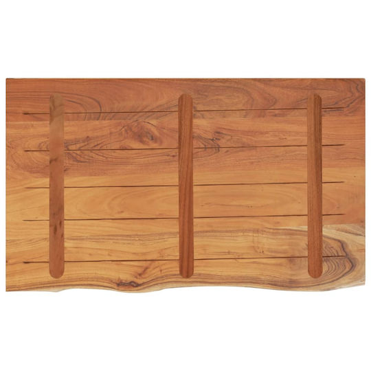 vidaXL Waschtisch ohne Waschbecken L90xB60xH3.8cm Coffee
