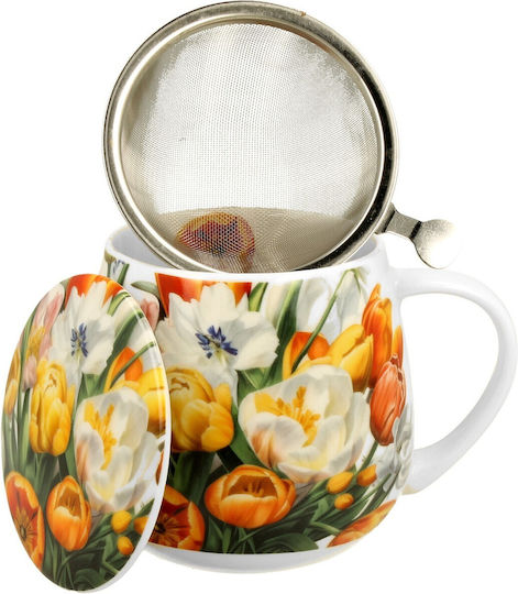 Duo-Gift Tasse aus Porzellan Beige