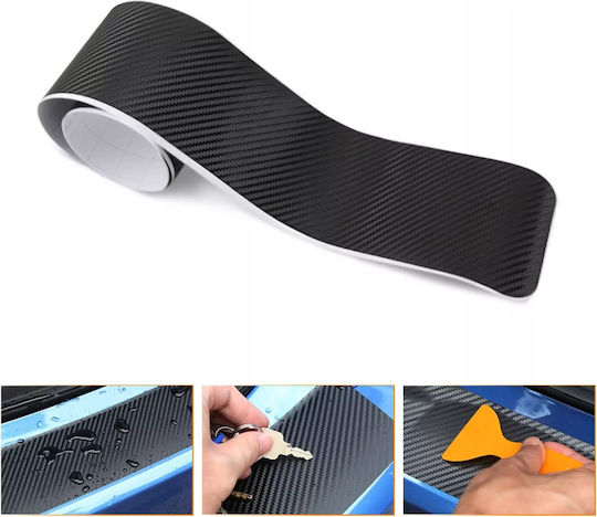 Autocolant Film Protecție Bumper Carbon 90x8.8cm