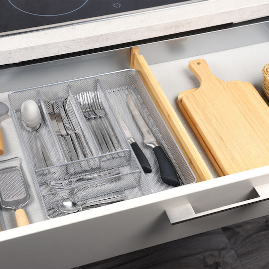 Kesper Besteckeinsätze für Schubladen Metallisch