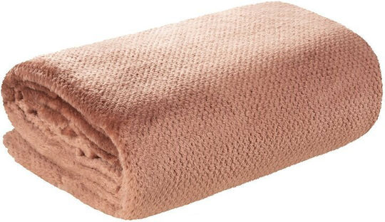 Eurofirany Μονή 150x200εκ. Powder Pink