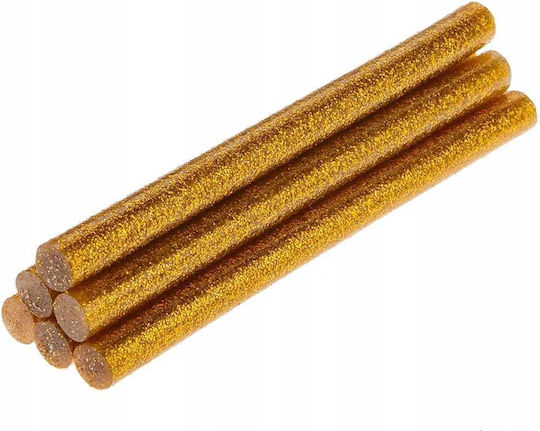 8 Mm Glue Refills Gold Glitter 6 Pcs