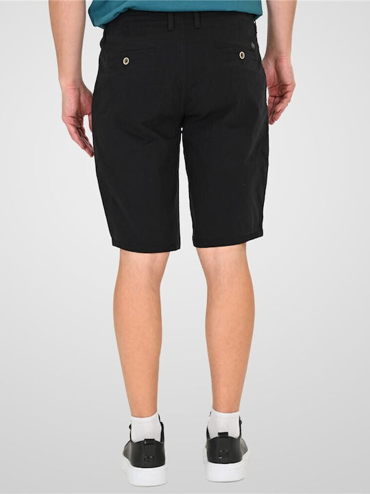 Plus Size Men's Chino Shorts Black