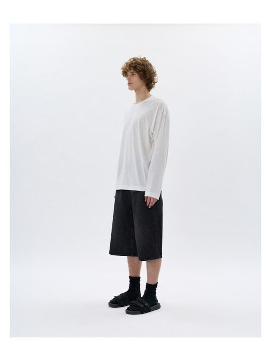 Men's Denim Black Shorts