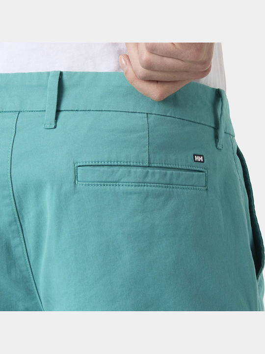 Bryggen Men's Chino Bermuda Shorts Dark Mint