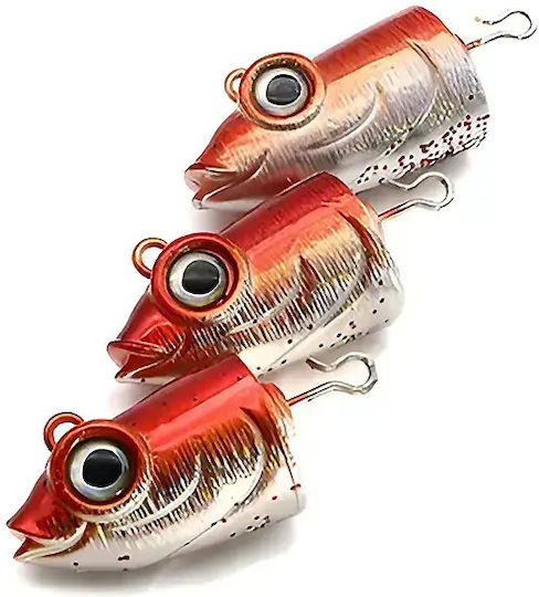 Ανταλλακτική Μολυβοκεφαλή Jlc Fly Head 170mm 150gr #1 Real Red Uv