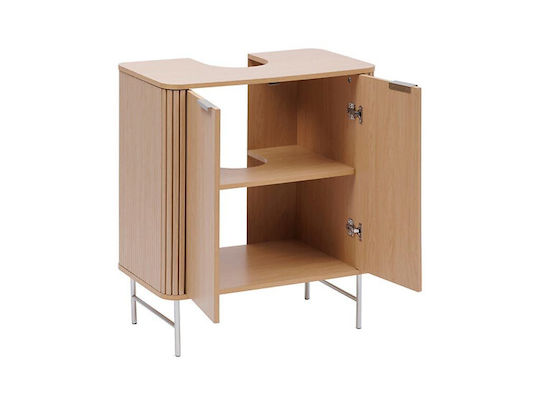 Πάγκος με Νιπτήρα Μ70xΒ40xΥ80cm Μπεζ Πάγκος με Νιπτήρα Μ70xΒ40xΥ80cm Μπεζ