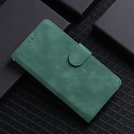 Tel1 Tcl 40 Nxtpaper 4g Tcl 50 Se Skin Feel Magnetic Flip Book Mobile Phone Case Green