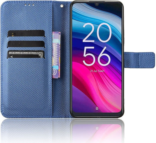 Tel1 Tcl 505 Diamond Texture Θήκη Βιβλίο Purple