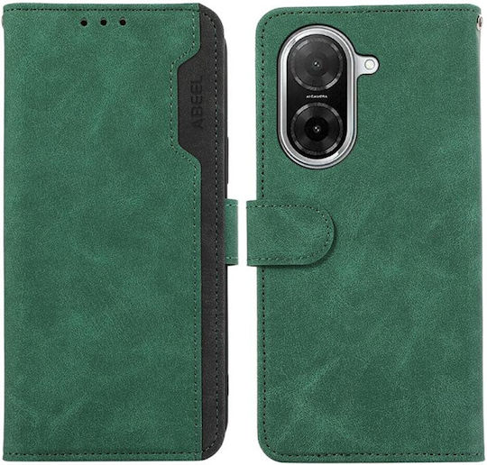 Abeel Xiaomi Redmi A5 4g Color Block Book Mobile Phone Case Green Black
