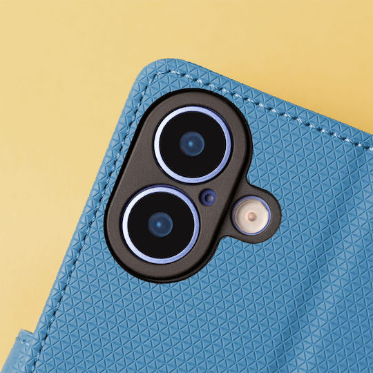 Smart Blue Silicone Wallet (Galaxy A17 Oppo A17)